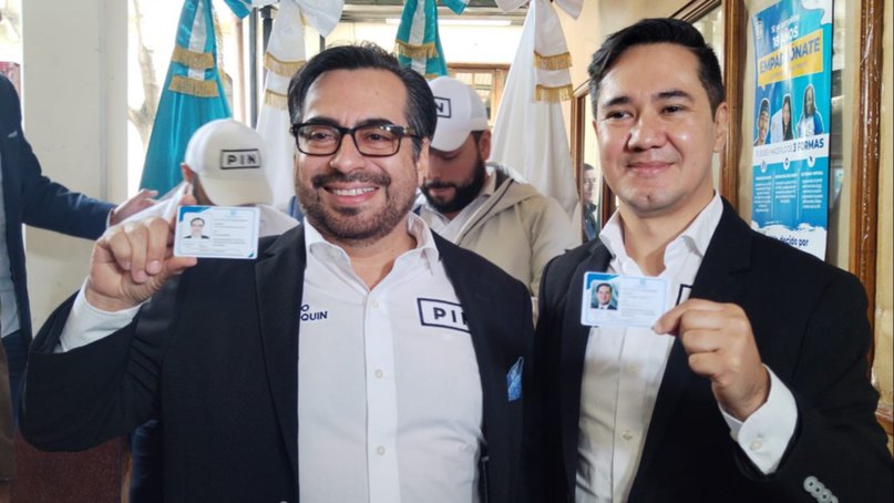 Luis Lam y Otto Marroquín participan en las Elecciones Generales de Guatemala representando al Partido Integración Nacional (PIN). Fotografía utilizada con fines ilustrativos para esta nota.