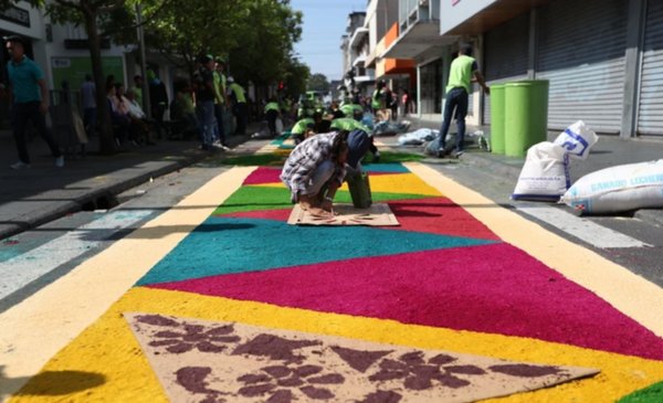 Semana Santa 2022: la alfombra más grande de Guatemala se realizará en la Avenida Reforma