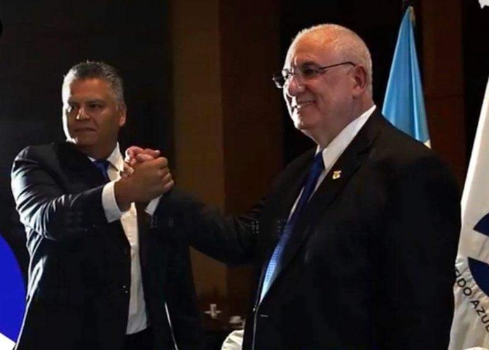 Partido Azul proclama a Isaac Farchi y Mauricio Saldaña como su binomio  presidencial