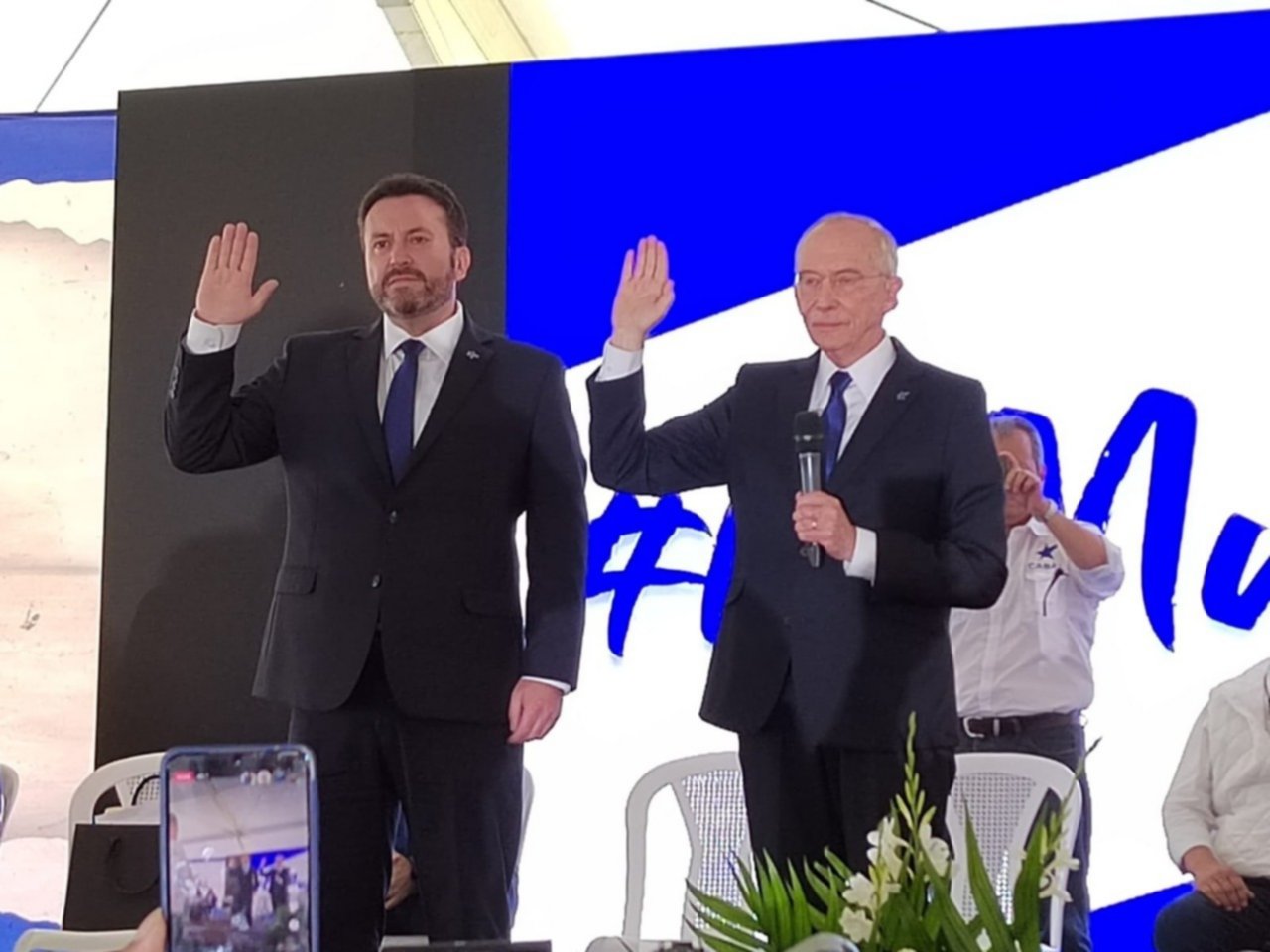 Elecciones 2023: Edmond Mulet y Max Santa Cruz son los candidatos presidenciales del partido Cabal